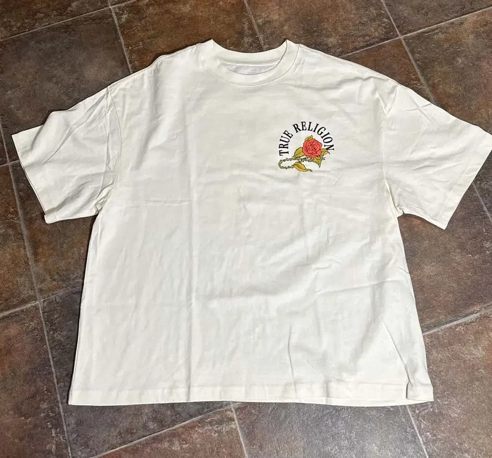 True Religion Floral Snake Heavyweight Oversized Tee